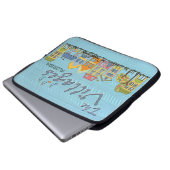 Die Dörfer florida Gemeinschaft Laptop-Hülle Laptopschutzhülle (Vorne Knopf)