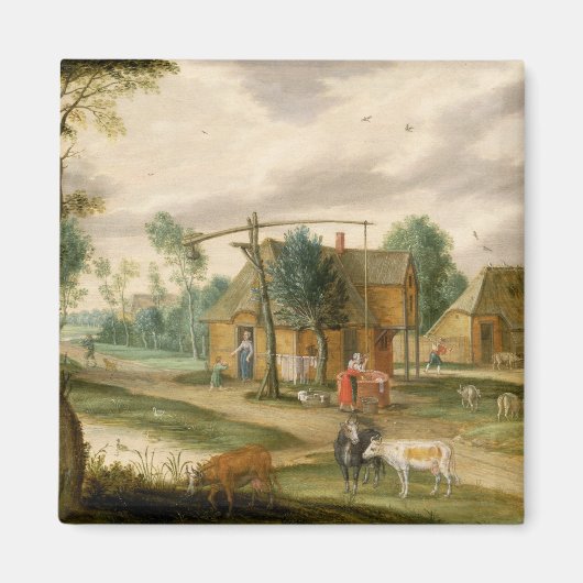 Die Dorflandschaft Magnet (Vorne)