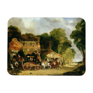 Die Dorking und Londons königliche Post, die das Magnet