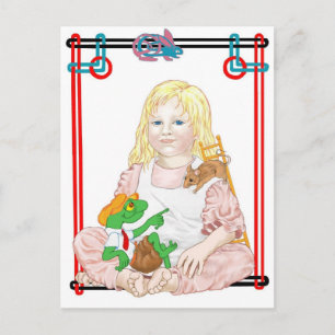 Die Dormaus, Bill & Alice Postkarte