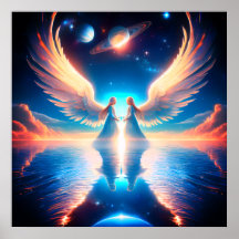 Die Double Angels an der 24x24 Wand