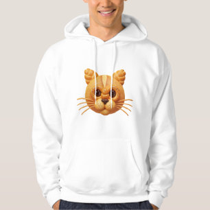 Die Dough-Mestic Katze: Whimsical Bread Kitty Hoodie
