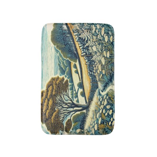 Die Downs Badematte (Vorderseite Vertikal)