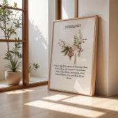 Die Doxology Print Minimal Christliche Weihnachtsk Poster