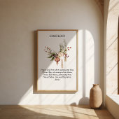 Die Doxology Print Minimal Christliche Weihnachtsk Poster