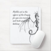 Die Drache-Seite Mousepad (Mit Mouse)