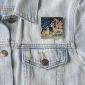 Die Drachen, die Frösche sich erbrechen Button (Beispiel)