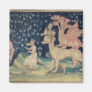 Die Drachen, die Frösche sich erbrechen Magnet