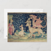 Die Drachen erbrechen Frösche Postkarte (Vorne/Hinten)