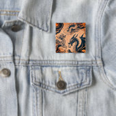 Die Drachen Krieg Orangen Himmel Button (Beispiel)