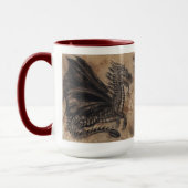 Die Drachen - Tasse (Links)
