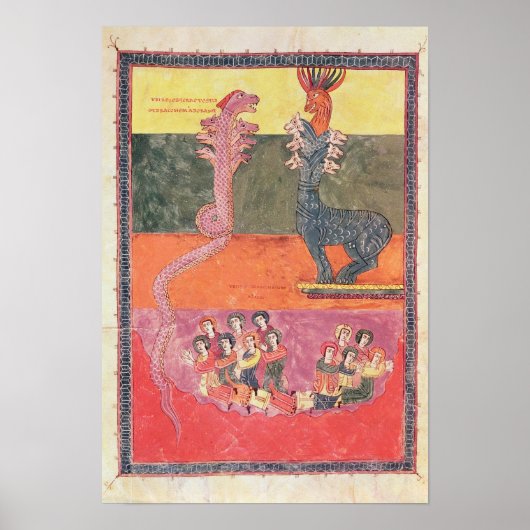 Die Drachen von der Girona Beatus Poster (Vorne)