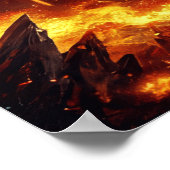 Die Drachen von Feuer und Eis Poster (Ecke)