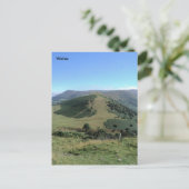 Die Drachen zurück, die Brecon Beacons, Wales Postkarte (Stehend Vorderseite)
