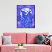 Die Drachenfantasie von Renee Lavoie Leinwanddruck (Insitu (Wohnzimmer))