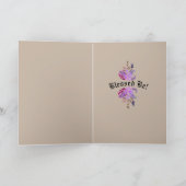 Die Drachenkarte "Selbt sein Jugendstil-Pentagramm Karte (Innenseite)