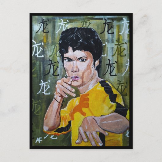 Die Drachenmalerei von Alfred Fox Collvable Postkarte (Vorderseite)