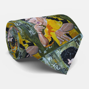 Die Drachenmalerei von Alfred Fox Krawatte