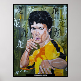 Die Drachenmalerei von Alfred Fox Poster