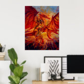 Die Drachenreiter Poster (Heimbüro)