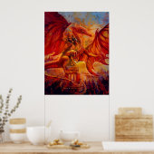 Die Drachenreiter Poster (Küche)