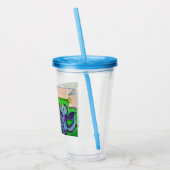 Die draco-Zwillinge stellen eine Acryltrinkbecher (Links)