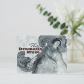 Die dramatische Maus CC0386 Postkarte (Stehend Vorderseite)