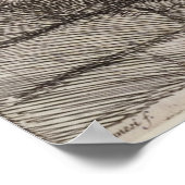 Die Drawbridge, Giovanni Battista Piranesi Poster (Ecke)