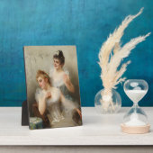 Die drei Aces von Vittorio Matteo Corcos Fotoplatte (Seite)