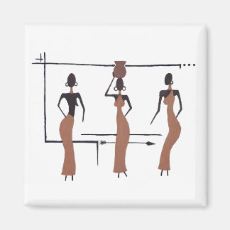 Die drei afrikanischen Schwestern Magnet