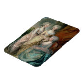 Die drei ältesten Töchter von George III: Prinzess Magnet (Linke Seite)