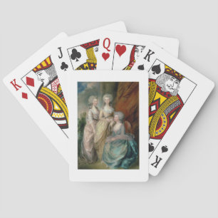 Die drei ältesten Töchter von George III: Prinzess Spielkarten