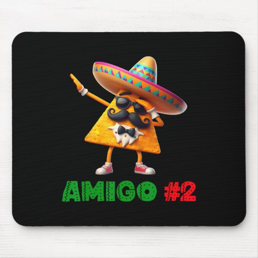 Die drei Amigos Cinco De Mayo Amigo #2 Group Ma Mousepad (Vorne)