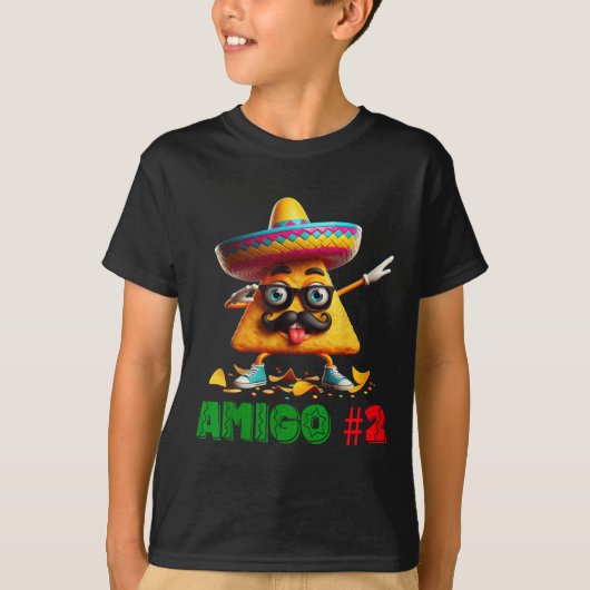 Die drei Amigos Cinco De Mayo Amigo #2 Group Ma T-Shirt (Vorderseite)