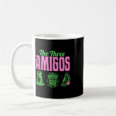 Die drei Amigos Cinco De Mayo Drinking Tequila Pa Kaffeetasse (Links)