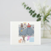 Die drei Amigos. Postkarte (Stehend Vorderseite)