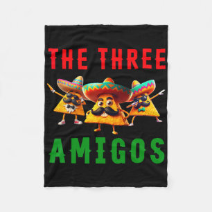 Die drei Amigos Three Friends Tres Amigos Cinco Fleecedecke