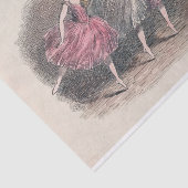 Die drei Ballerinen Seidenpapier (Ausschnitt)