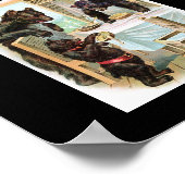 Die drei Bären - ein märchenhaftes Poster (Ecke)