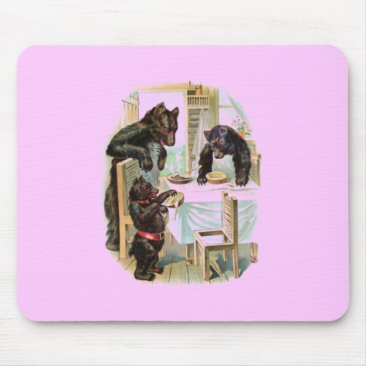 Die Drei Bären Märchen-Mauspad Mousepad (Vorne)