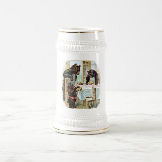 Die drei Bären Märchengestein Bierglas (Mittel)