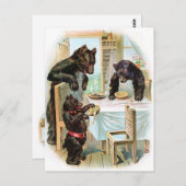 Die drei Bären Postkarte (Vorne/Hinten)