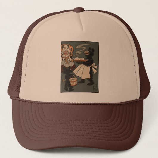 Die drei Bären Trucker Hat Truckerkappe (Vorderseite)