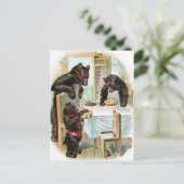 "Die drei Bären" Vintag Postkarte (Stehend Vorderseite)