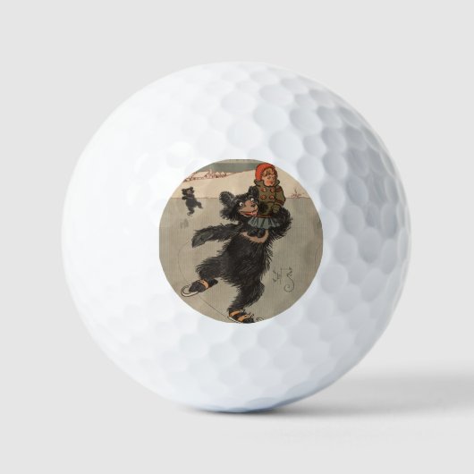 Die drei Bars Golf Balls Golfball (Vorderseite)