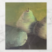 Die drei Birnen Weinetikett (Einzelnes Label)