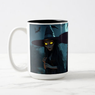 Die drei bösen Hexen Zweifarbige Tasse