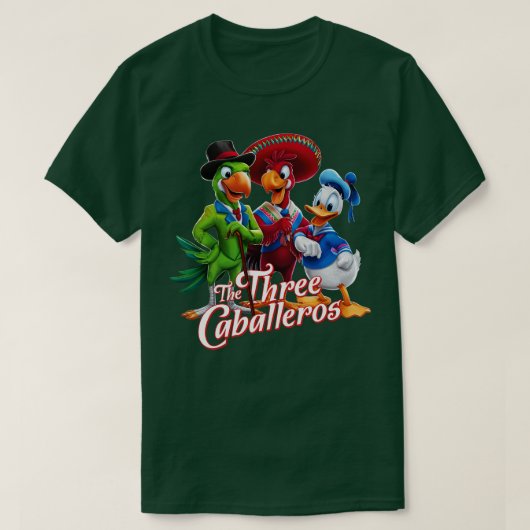Die drei Caballeros T-Shirt (Design vorne)