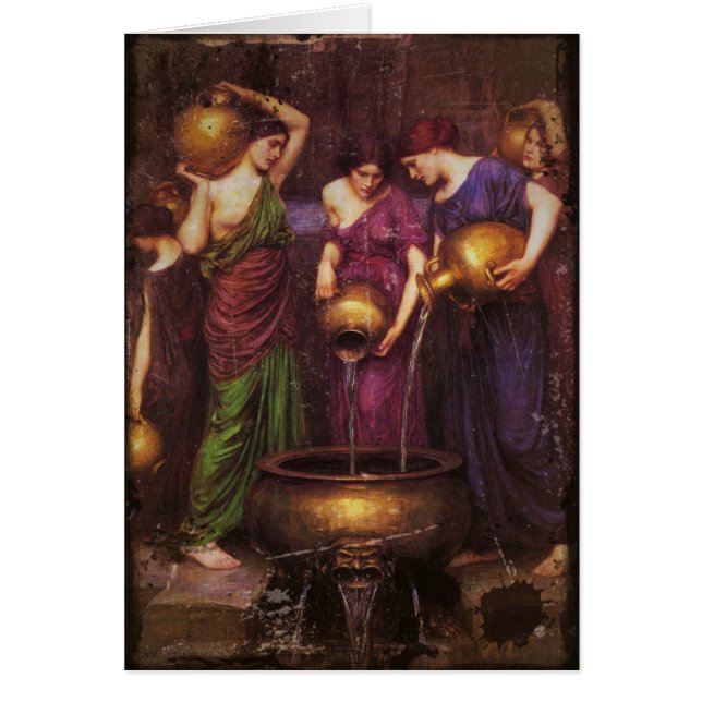 Die drei Danaides, die Cauldron füllen (Vorne)