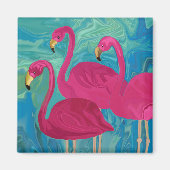Die drei Flamigos Magnet (Vorne)